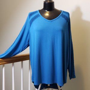 Westport 1962 Long Sleeve Blue Tunic